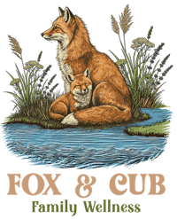 Fox & Cub Family Wellness Logo